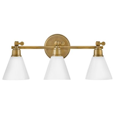 Hinkley Arti Bath Bar - Color: Brass - Size: 3 light - 51183HB