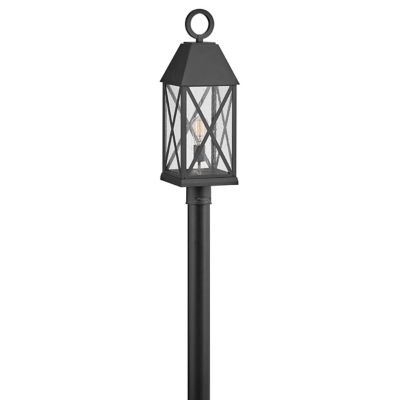 Hinkley Briar Post Light - Color: Black - Size: 1 light - 23301MB