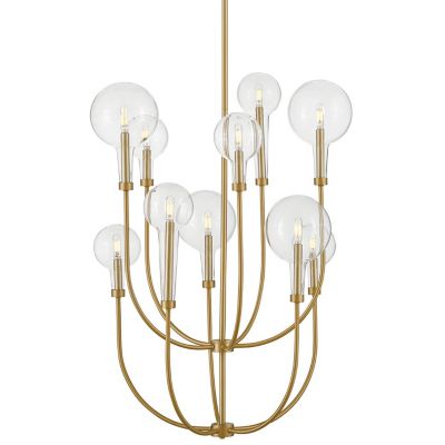 Hinkley Alchemy Chandelier - Color: Brass - Size: 30 - 30527LCB