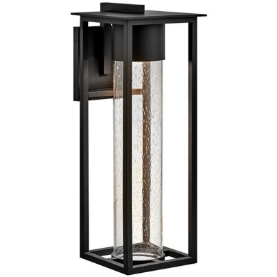 Hinkley Coen Outdoor Wall Sconce - Color: Black - Size: Large - 17025BK-LL