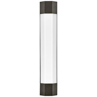 Hinkley Facet LED Vanity Light - Color: Black - Size: 1 light - 51392BX