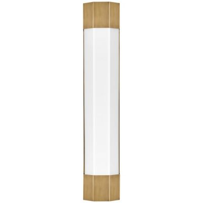 Hinkley Facet LED Vanity Light - Color: Brass - Size: 1 light - 51392HB