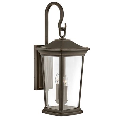 Hinkley Bromley Outdoor Wall Sconce - Color: Bronze - Size: Large - 2369OZ