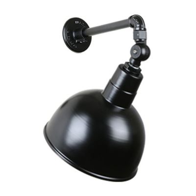 Deep Bowl 44 Swivel Arm Outdoor Wall Sconce