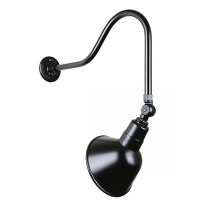 Angle H Swivel Arm Outdoor Wall Sconce