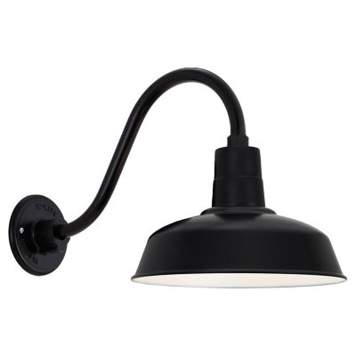 Gooseneck Barn Light Warehouse Outdoor Wall Sconce - B-1 Arm