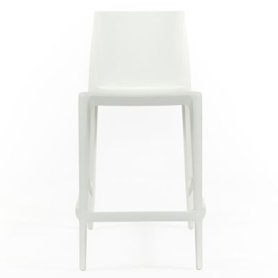 Heller Bellini Bar/Counter Stool, Set of 2 in White