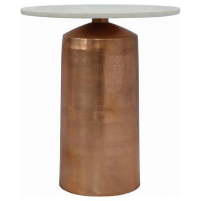 Huxe Oxnard Accent Table - Color: Copper