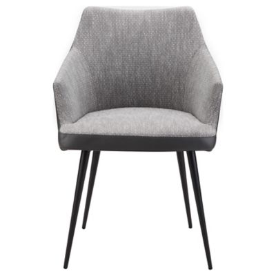 Huxe Wichita Dining Chair - Color: Grey