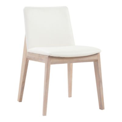 HMO2447250 Huxe Custer Oak Dining Chair Set Of 2 - Color: Whi sku HMO2447250