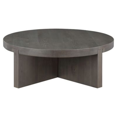 HMO2447265 Huxe Towson Round Coffee Table - Color: Brown sku HMO2447265