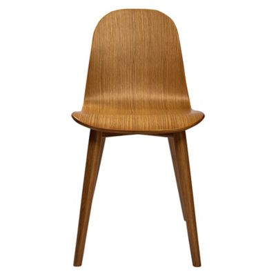 Huxe Alamosa Dining Side Chair - Color: Brown