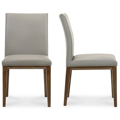 Moes Home Collection Frankie Dining Chair, Set Of 2 - Color: Grey - EQ-101