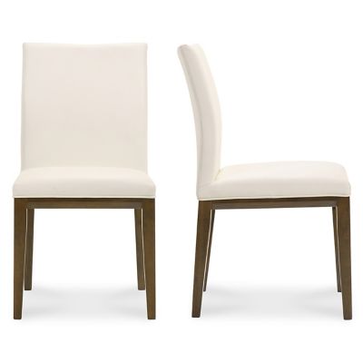 Moes Home Collection Frankie Dining Chair, Set Of 2 - Color: White - EQ-10