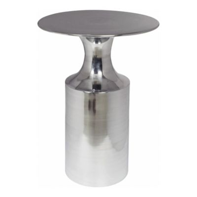 Huxe Passaic Accent Table - Color: Silver