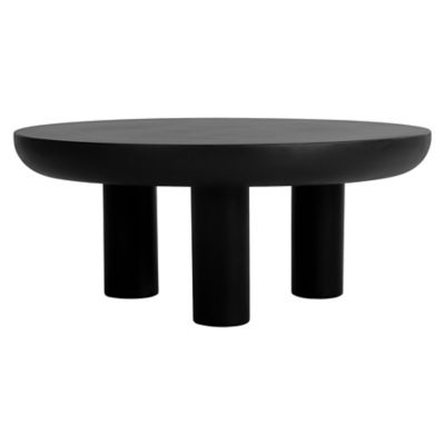 Huxe Laie Coffee Table - Color: Black