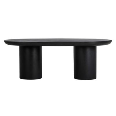 Huxe Laie Dining Table - Color: Black