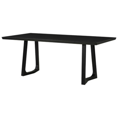 Huxe Herrin Dining Table - Color: Black