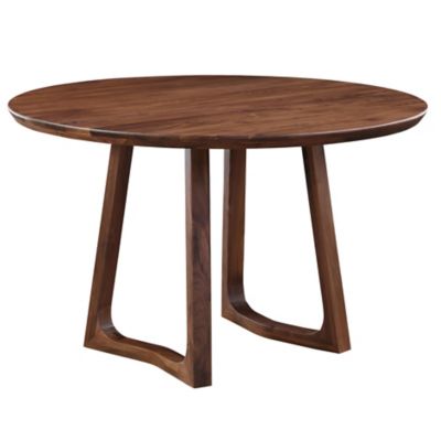 HMO2447685 Huxe Herrin Round Dining Table - Color: Brown sku HMO2447685