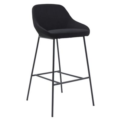 HMO2447738 Huxe Centralia Barstool - Color: Black sku HMO2447738