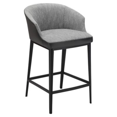 Huxe Wichita Counter Stool - Color: Grey