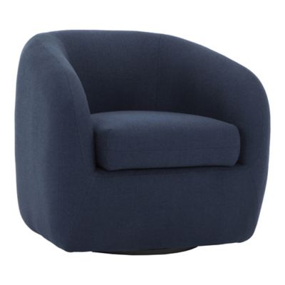 HMO2448068 Huxe Ouray Swivel Chair - Color: Blue sku HMO2448068