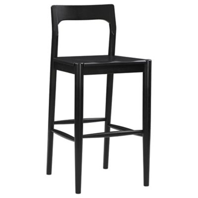 Huxe Isidora Stool - Color: Black - Size: Bar