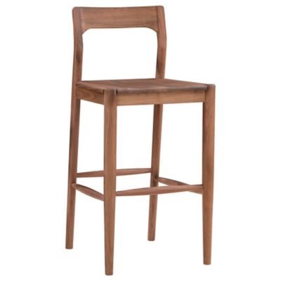 Huxe Isidora Stool - Color: Brown - Size: Bar