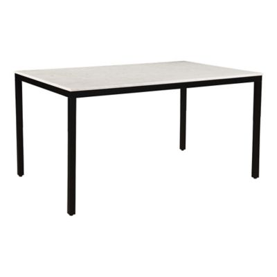 Moes Home Collection Parson Dining Table - Color: White - KY-1021-02-0