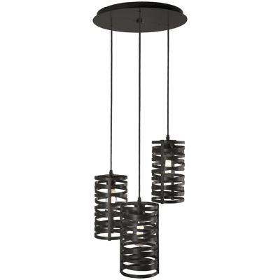 Hammerton Studio Tempest Round Multi-Light Pendant Light - Color: Glossy - 