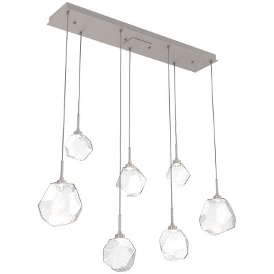 Hammerton Studio Gem Waterfall LED Linear Chandelier - Size: 7 light - PLB0