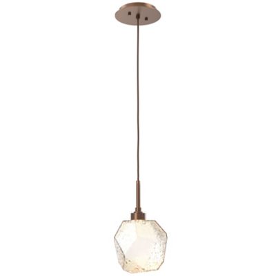 Hammerton Studio Gem LED Pendant Light - Color: Amber - Size: 1 light - LAB