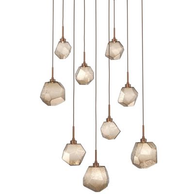 HMS2039148 Hammerton Studio Gem Square LED Multi-Light Pendan sku HMS2039148