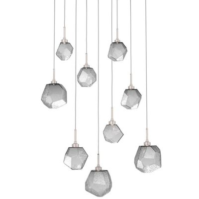 HMS616764 Hammerton Studio Gem Square LED Multi-Light Pendan sku HMS616764