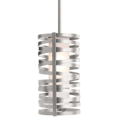 Hammerton Studio Tempest Cord-Suspended Mini Pendant Light - Color: White -