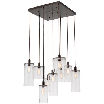 Apothecary Square Multi-Light Pendant