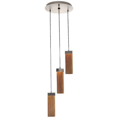 Hammerton Studio Parallel Round LED Multi-Light Pendant Light - Color: Glos
