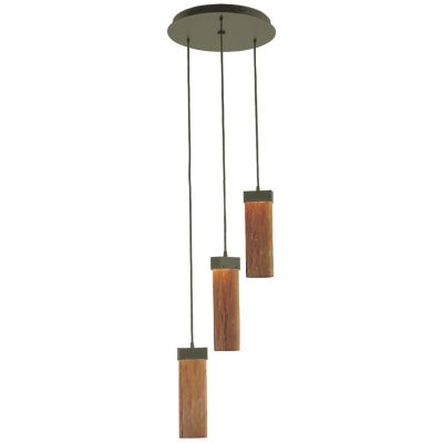 Hammerton Studio Parallel Round LED Multi-Light Pendant Light - Color: Glos