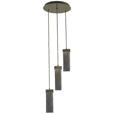 Hammerton Studio Parallel Round LED Multi-Light Pendant Light - Color: Glos