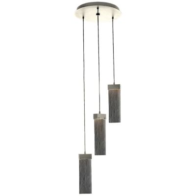 Hammerton Studio Parallel Round LED Multi-Light Pendant Light - Color: Glos