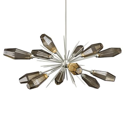 Hammerton Studio Aalto Oval Starburst Chandelier - Size: 12 light - PLB0049
