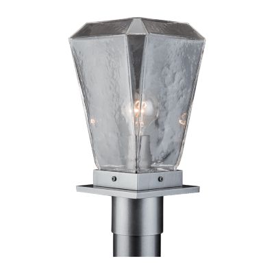 Hammerton Studio Beacon Outdoor Post Light - Color: Clear - Size: 1 light -