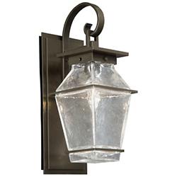 Landmark Outdoor Wall Sconce with Scroll