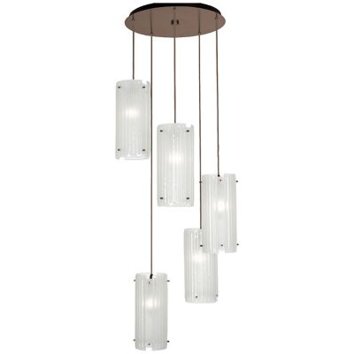 HMS1751824 Hammerton Studio Textured Glass Round Multi-Light  sku HMS1751824