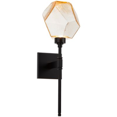 Hammerton Studio Gem Indoor Belvedere Wall Sconce - Color: Amber - IDB0039-