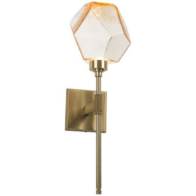 Hammerton Studio Gem Indoor Belvedere Wall Sconce - Color: Amber - IDB0039-