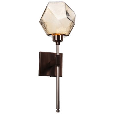 Hammerton Studio Gem Indoor Belvedere Wall Sconce - Color: Brown - IDB0039-