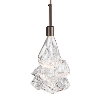 Hammerton Studio Blossom LED Mini Pendant Light - Color: Clear - Size: 1 li