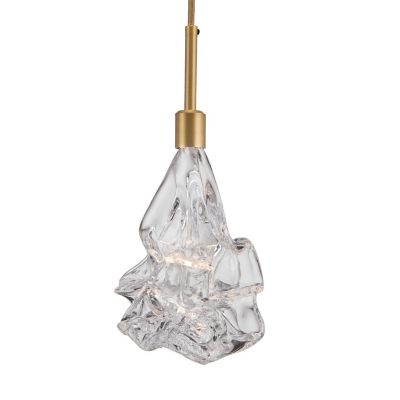 Hammerton Studio Blossom LED Mini Pendant Light - Color: Clear - Size: 1 li