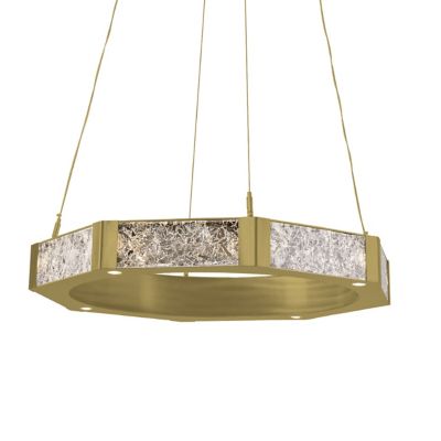 Hammerton Studio Glacier LED Ring Chandelier - Size: 36 - CHB0061-36-NB-